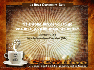 1eCoffee Matthew 5.41 081313