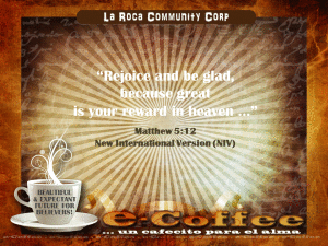 1eCoffee Matthew 5.12 072613