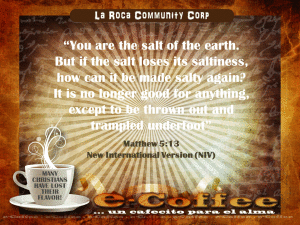 1eCoffee Matthew 5.13 072913