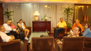 any place is good to meet & share