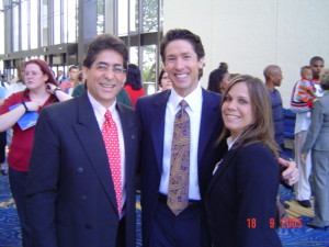 w/Pastor Joel Osteen in Texas