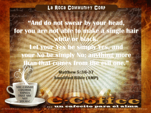 1eCoffee Matthew 5.3637 080913