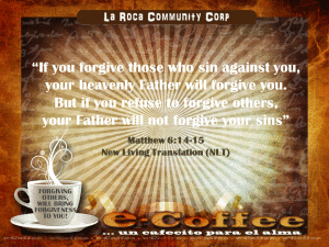 1eCoffee Matthew 6.14-15 083013