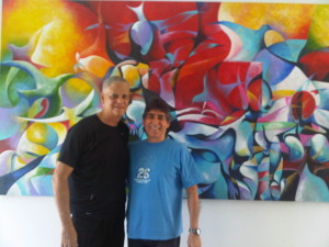 Con Carlos Cintron