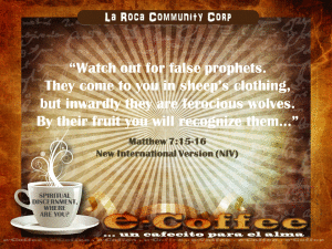 1eCoffee Matthew 7.15.16 092013