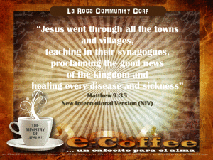 1eCoffee Matthew 9.35 102913