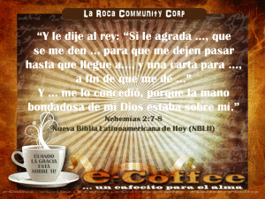 1eCoffee Nehemias 2.7-8 191113