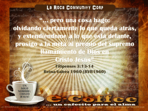 1eCoffee Filipenses 3.13b.14 311213